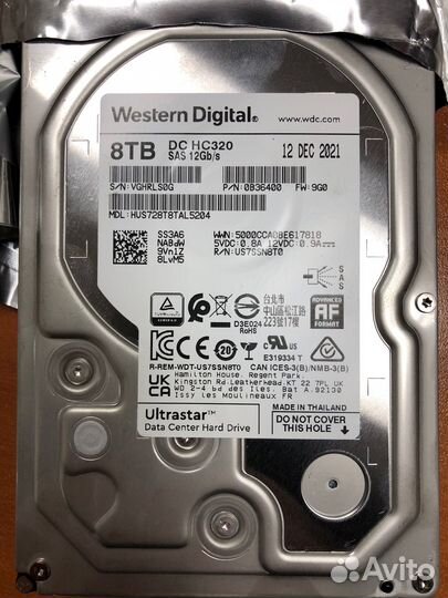 Серверный HDD WD Ultrastar DC HC320