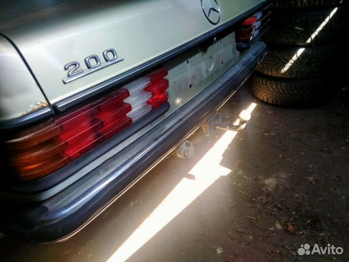 Бампер задний mercedes w123