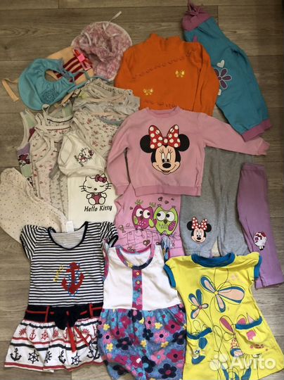 Пакет вещей на девочку от года до трёх