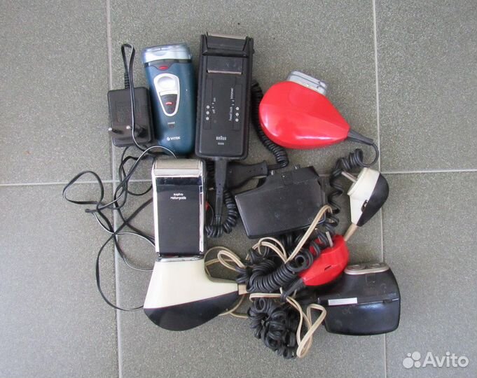 Бритвы электрические разные СССР