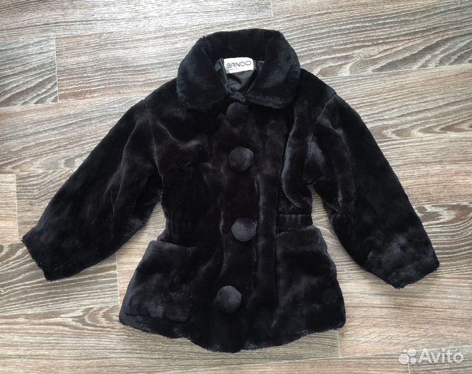 Шуба полушубок детский
