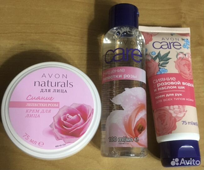 Набор Крем для лица, рук, очищающий тоник