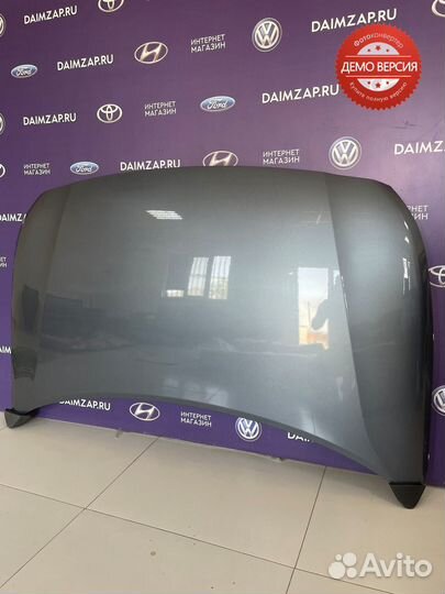 Капот Hyundai Solaris (2017-2020) /серый