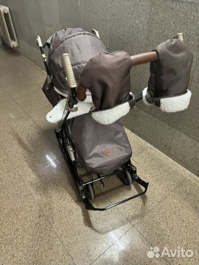 Санки коляска ника 7 8