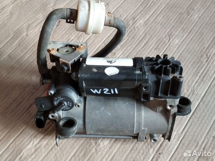 Компрессор пневмоподвески Мерседес Е w211