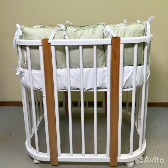 Кроватка 4в1 Mika и матрасы