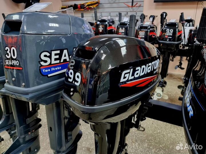 Лодочный мотор Gladiator G9.9FHS