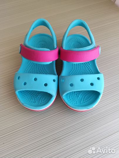 Сланцы crocs детские