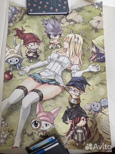 Плакаты 2шт постеры аниме