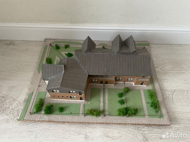 Домики. Макеты. Макеты домов. Домики из картона