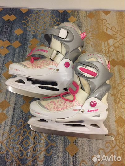 Коньки раздвижные 30/33