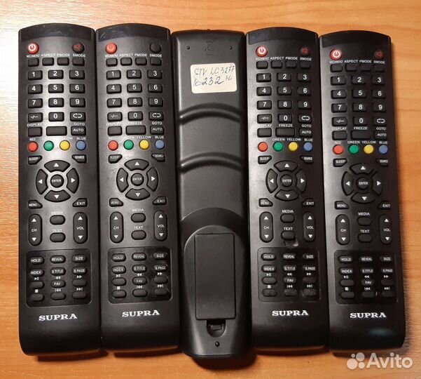 Пульты для телевизоров Supra