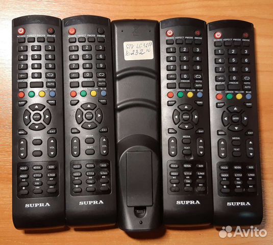 Пульты для телевизоров Supra