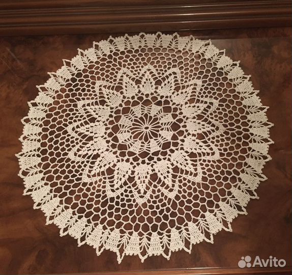 Вязаные салфетки