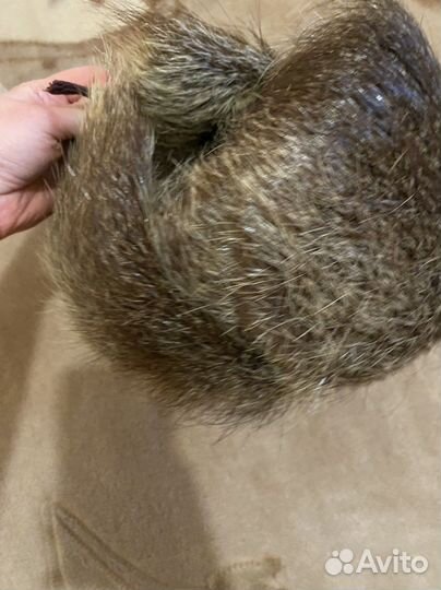 Шапка меховая мужская новая