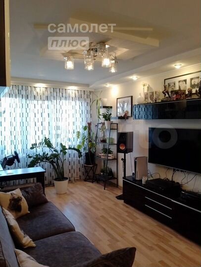 3-к. квартира, 69,6 м², 4/5 эт.