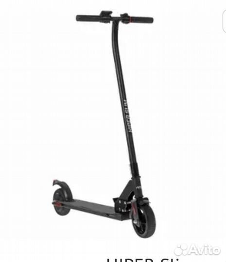 Электросамокат hiper Slim VX662 черный