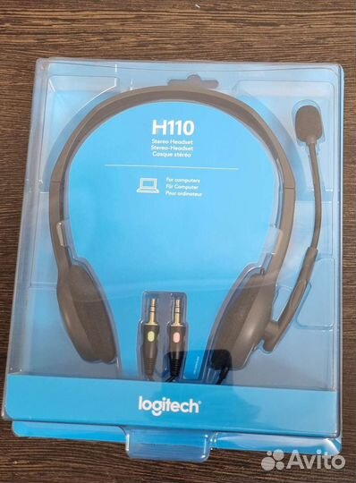 Наушники с микрофоном Logitech H110