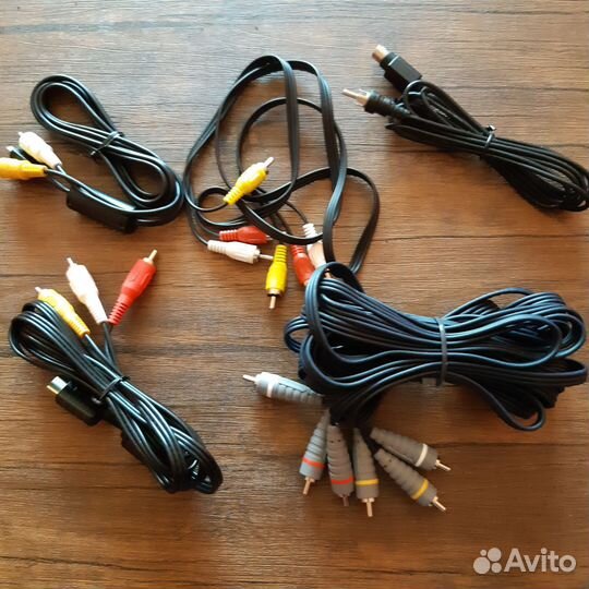 Кабель аудио видео Sony PS2 PS3 композитный