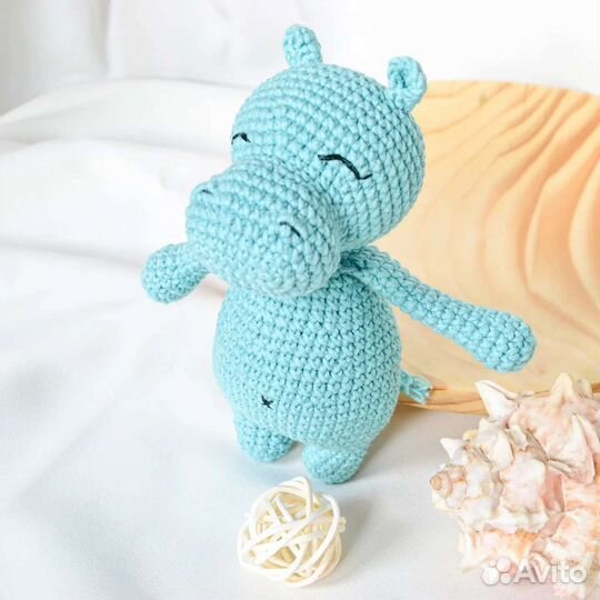 Игрушка бегемот