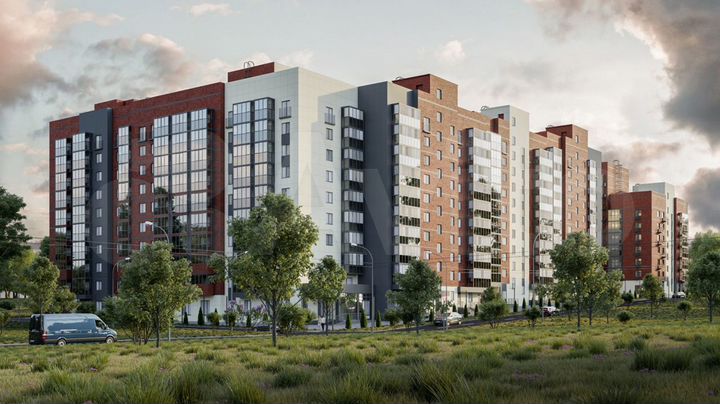 3-к. квартира, 93,1 м², 8/10 эт.