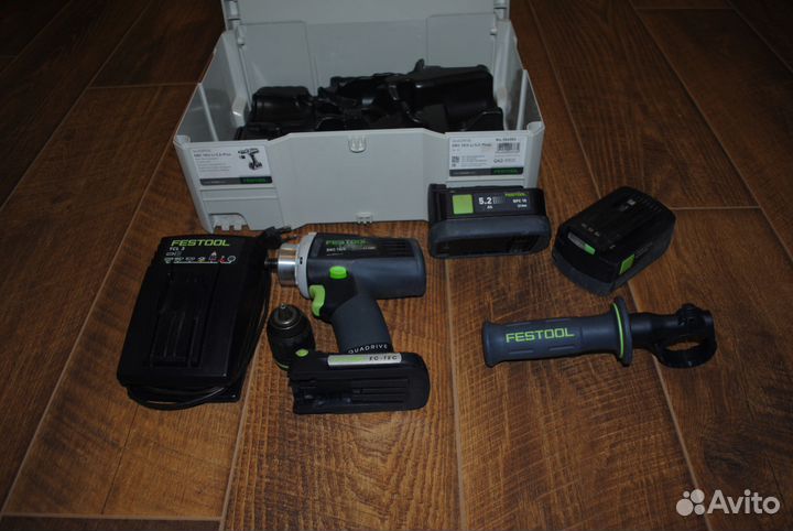 Шуруповерт Festool DRC 18/4 quadrive