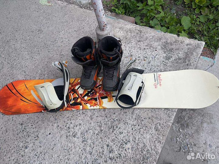 Сноуборд комплект женский 37