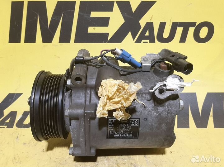 Компрессор кондиционера Mitsubishi Lancer 10 2.0