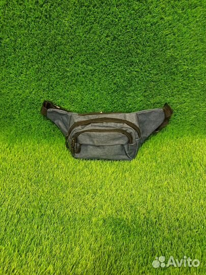 Сумка поясная Jin Li Lai синий