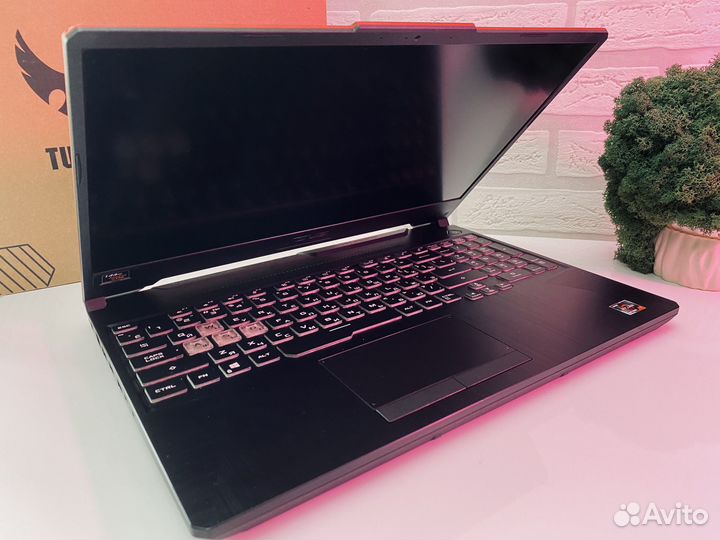 Топ ноутбук Asus Tuf A15/Ryzen7-4800H/GTX 1650Ti
