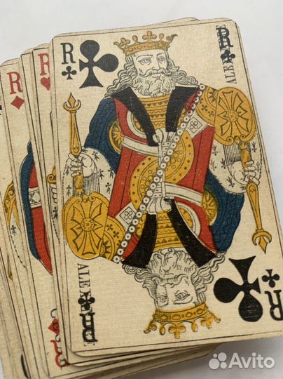 Карты игральные 19 век Франция