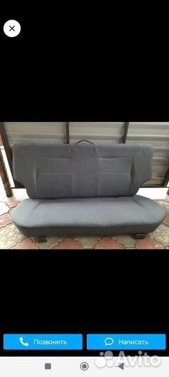 Сиденье задние с нивы 5д