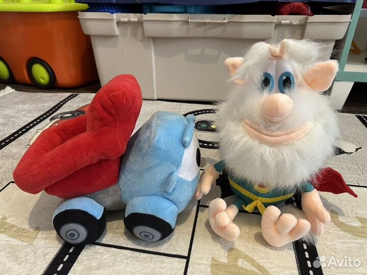 Грузовичок лева и буба мягкая игрушка