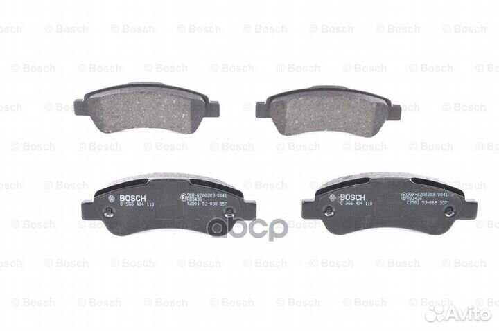 Колодки тормозные дисковые зад 0986494110 B