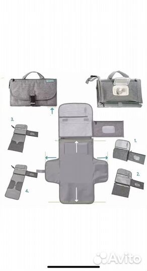 Пеленальный матрас/коврик