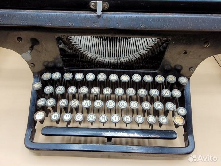 Старинная печатная машинка Уфа ммп басср