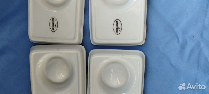 Масленка-сырница, пашотницы для яиц. Германия