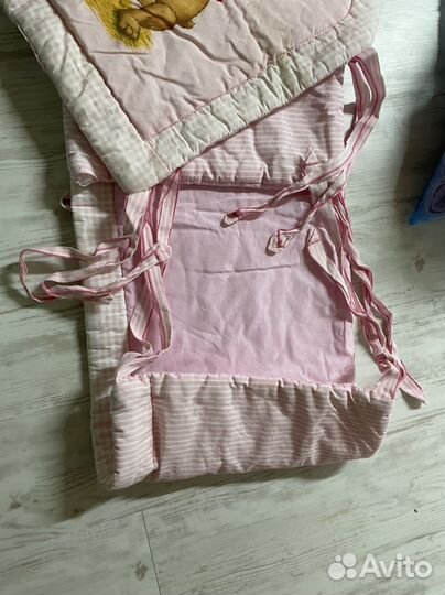 Бортики в детскую кроватку