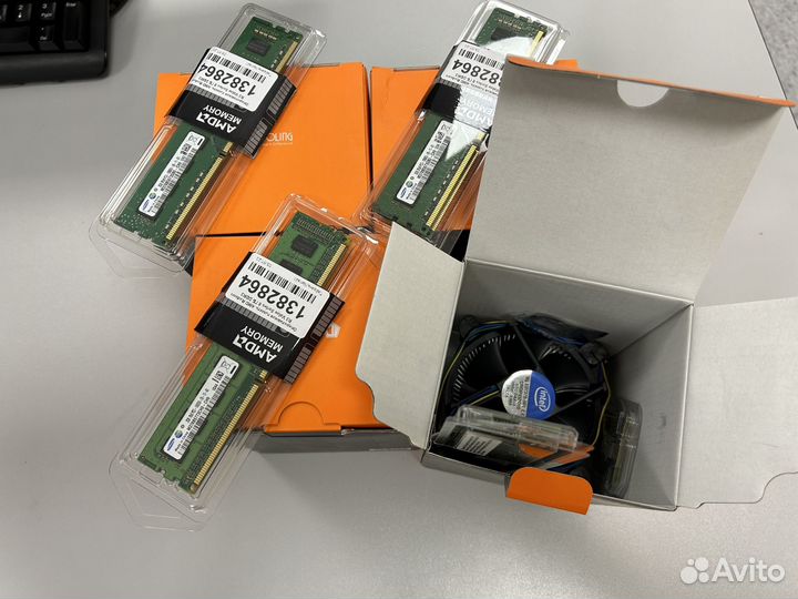 Комплект Core i5-3450 (4/4), 2x2 DDR3 RAM, кулер