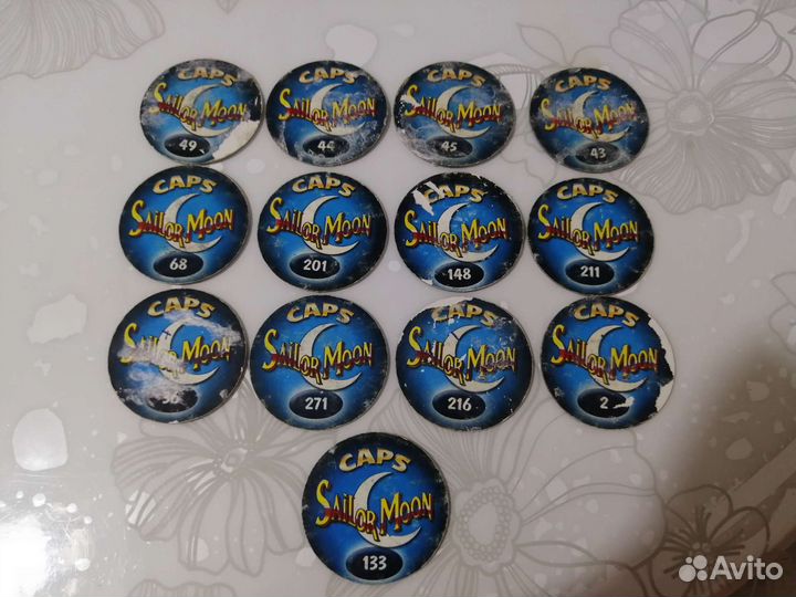 Фишки кепсы Сейлор Мун