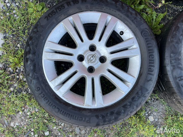 Оригинальные диски opel R16 4x100