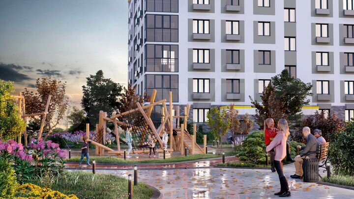 2-к. квартира, 54,4 м², 4/15 эт.