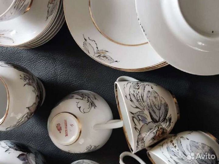 Чайный сервиз лфз Жемчужный и СССР