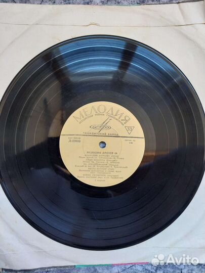 Грампластинки СССР 