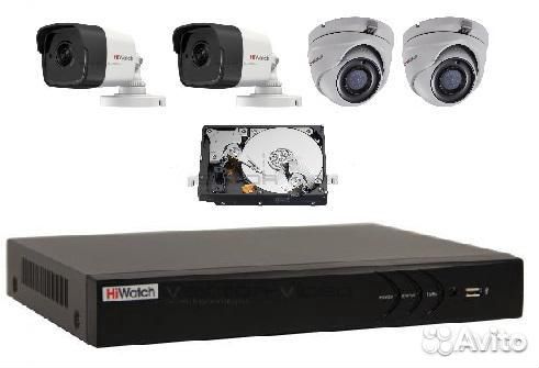 Комплект видеонаблюдения 5Mp Экстра-4