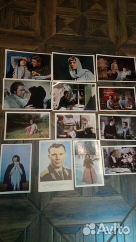 Почтовые карточки СССР актеры фильмы