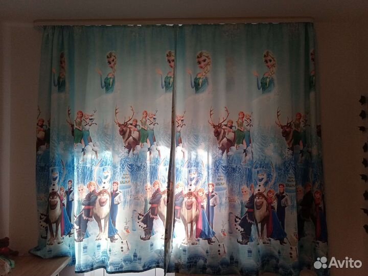 Комплект шторы и тюль