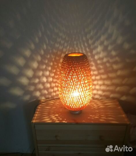 Лампа IKEA и абажур