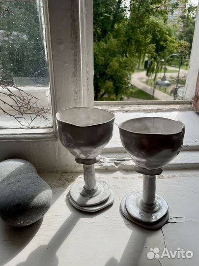 Бокалы (подсвечники) ручной работы
