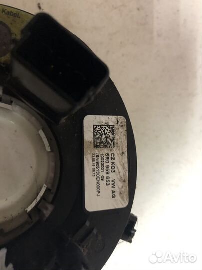 Подрулевой шлейф на volkswagen polo